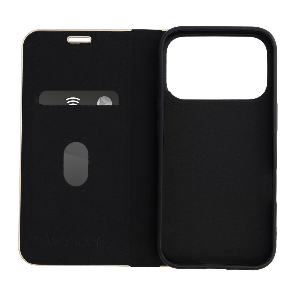 Aizsargvāciņš iPhone 17 Pro – Wonder Frame, melns — attēls 4