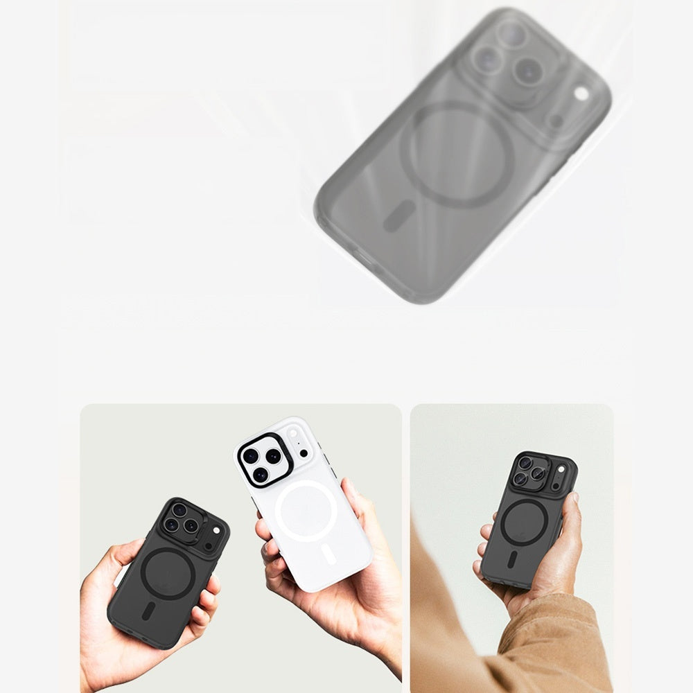 Aizsargvāciņš iPhone 17 – Benks Magnetic Lucid Armor (0067) (Camera Control Button), balts — attēls 3