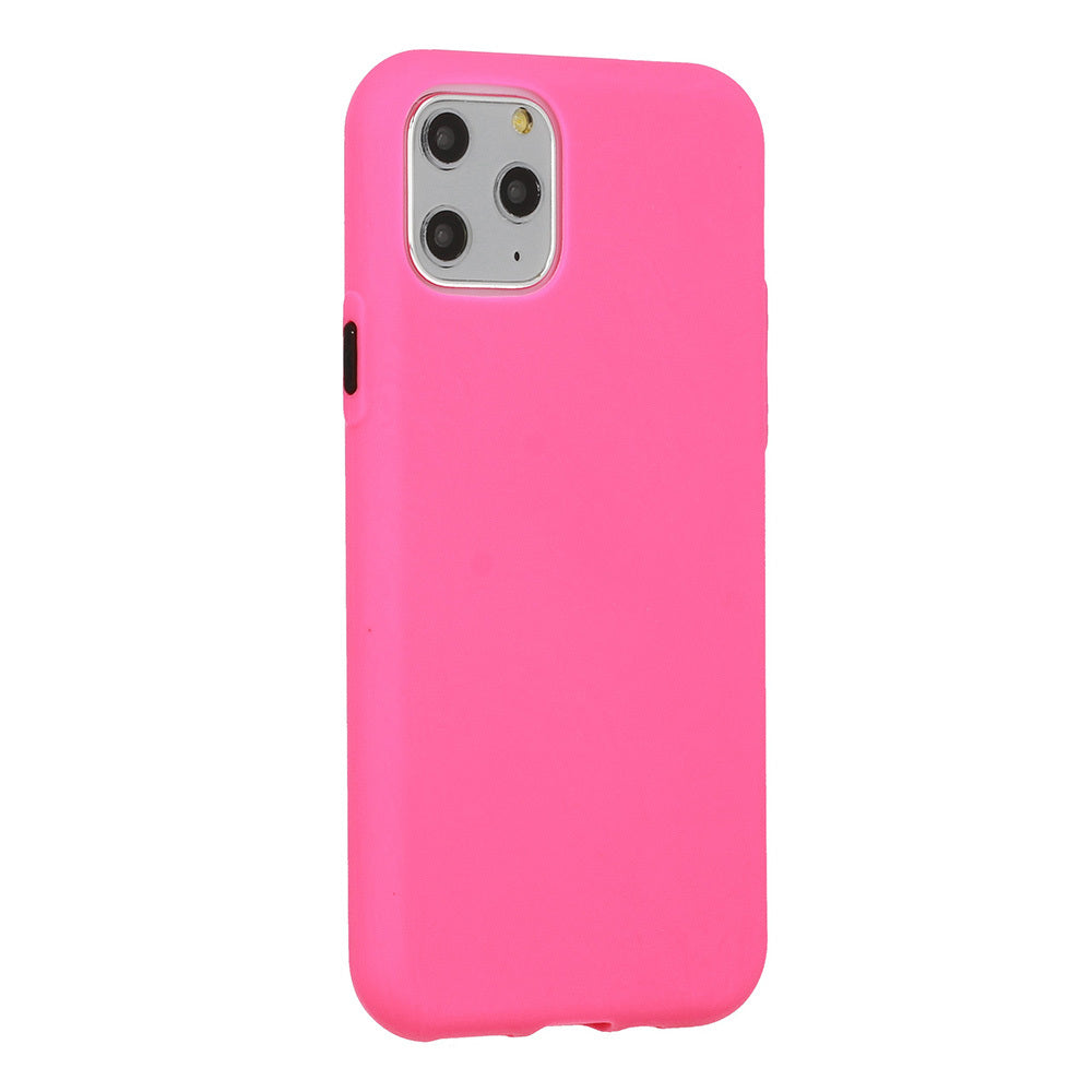 Solid Silicone silikona vāciņš iPhone 11 Pro, rozā