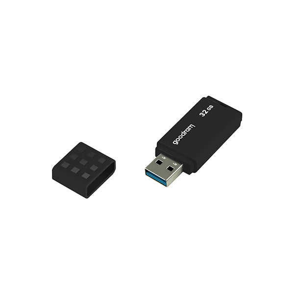 USB zibatmiņa GOODRAM UME3 Pendrive - 32GB USB 3.0 BLACK — attēls 4