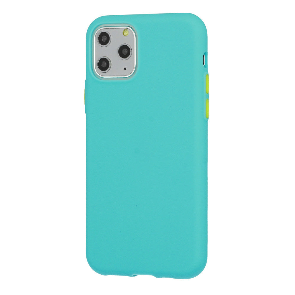 Solid Silicone silikona vāciņš Samsung Galaxy S21+, zaļš