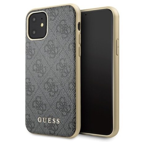 Guess 4G Collection vāciņš iPhone 11, pelēks — 1