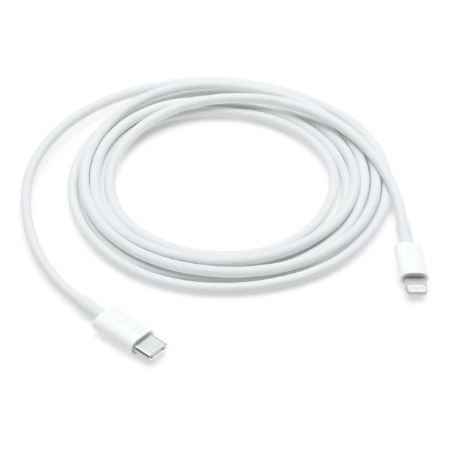 Apple MKQ42 USB-C–Lightning kabelis, 2m, balts — 1