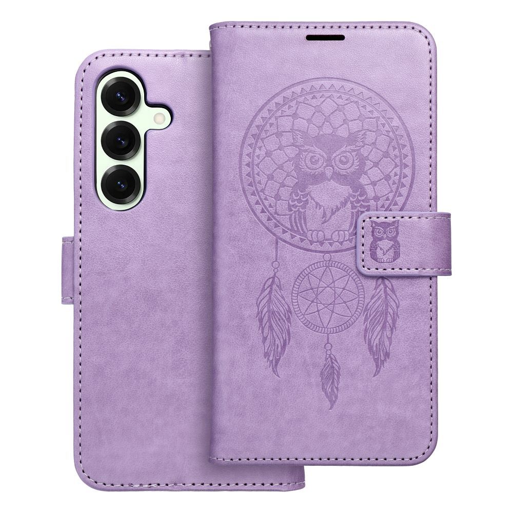 MEZZO Book case for SAMSUNG S25 dreamcatcher purple