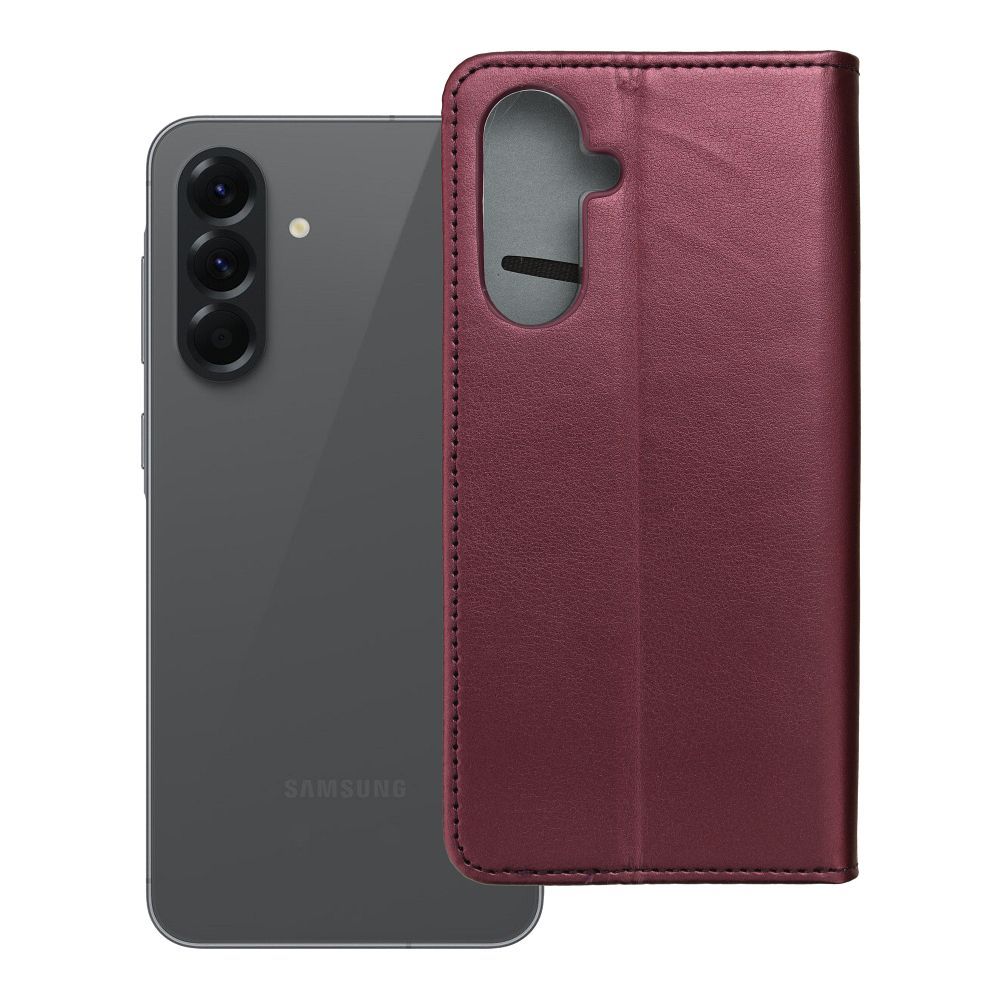 Atverams vāciņš Samsung Galaxy A56 – Smart Magneto, bordo