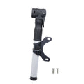 Mini pumpis ar stiprinājumu velosipēdam un skrejritenim FSPMP-387, melns / sudraba