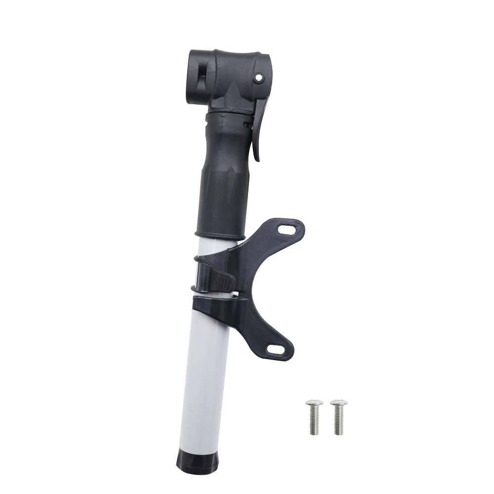 Mini pumpis ar stiprinājumu velosipēdam un skrejritenim FSPMP-387, melns / sudraba