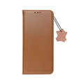 Atverams vāciņš Samsung Galaxy S25 FE – Smart Pro Book, brūns