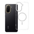Case FRAME CLEAR HYBRID MAG COVER compatible with MagSafe for XIAOMI Redmi A5 transparent