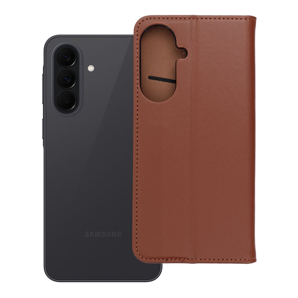 Atverams vāciņš Samsung Galaxy A37 5G – Smart Pro Book, brūns