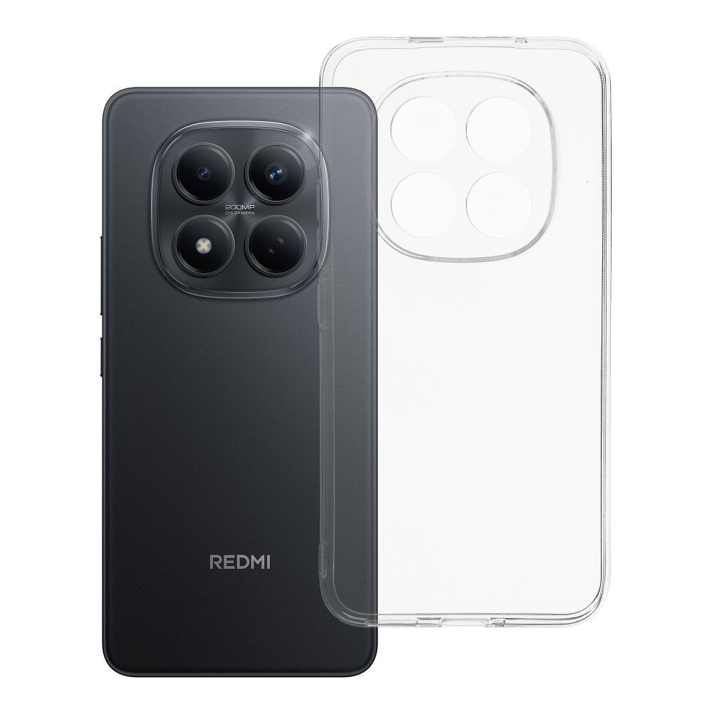 Case modelim Xiaomi Redmi Note 15 PRO PLUS 5G caurspīdīgs Case 2 mm (camera protection) caurspīdīgs