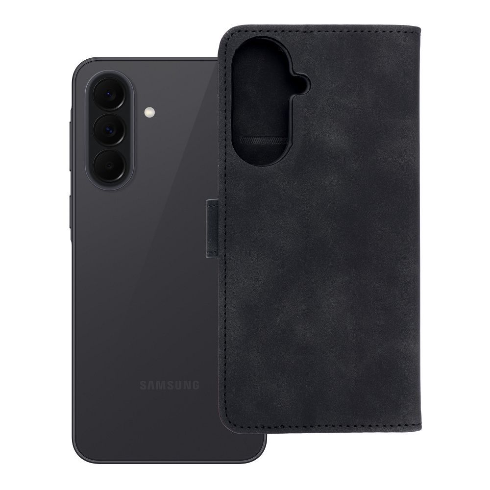 Atverams vāciņš Samsung Galaxy A37 5G – Tender Book, melns
