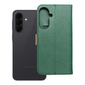 Flip case modelim Samsung A57 Split Book green and gold