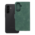 Atverams vāciņš Samsung Galaxy A27 – Tender Book, zaļš