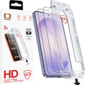 Tel Protect Dust-Free Easy Fit Full Glue 6D aizsargstikls Samsung Galaxy S26 Ultra, melns, 2 gab.