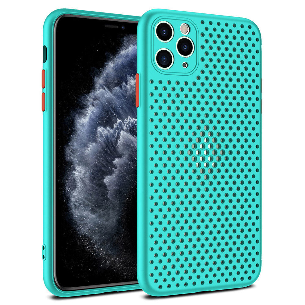 Breath Case aizsargvāciņš iPhone 12 mini, tirkīza krāsā