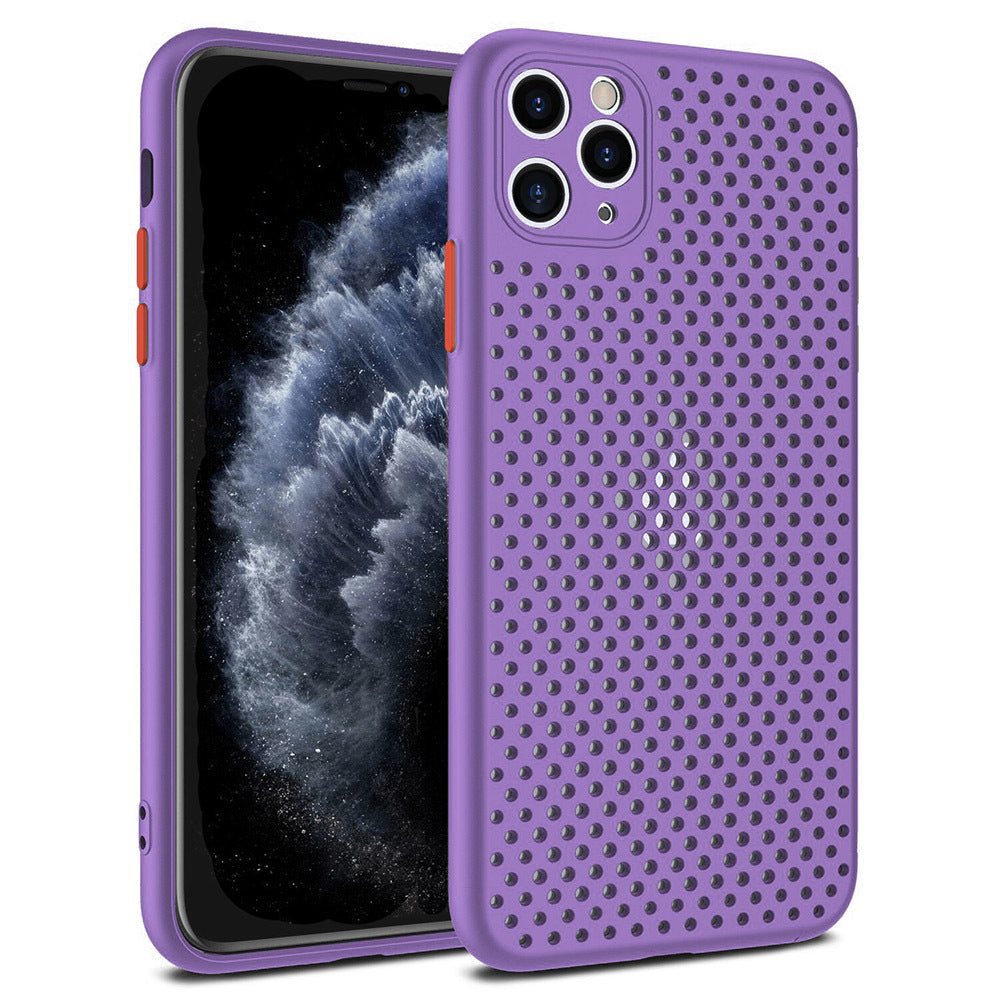 Sērijas ilustrācija: Breath Case aizsargvāciņš iPhone 12 mini, violets