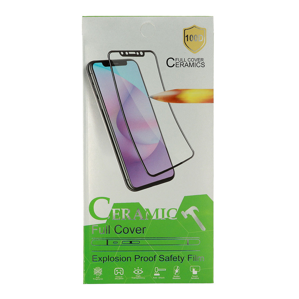 Aizsargstikls Samsung GALAXY S20 ULTRA – HARD CERAMIC, melns