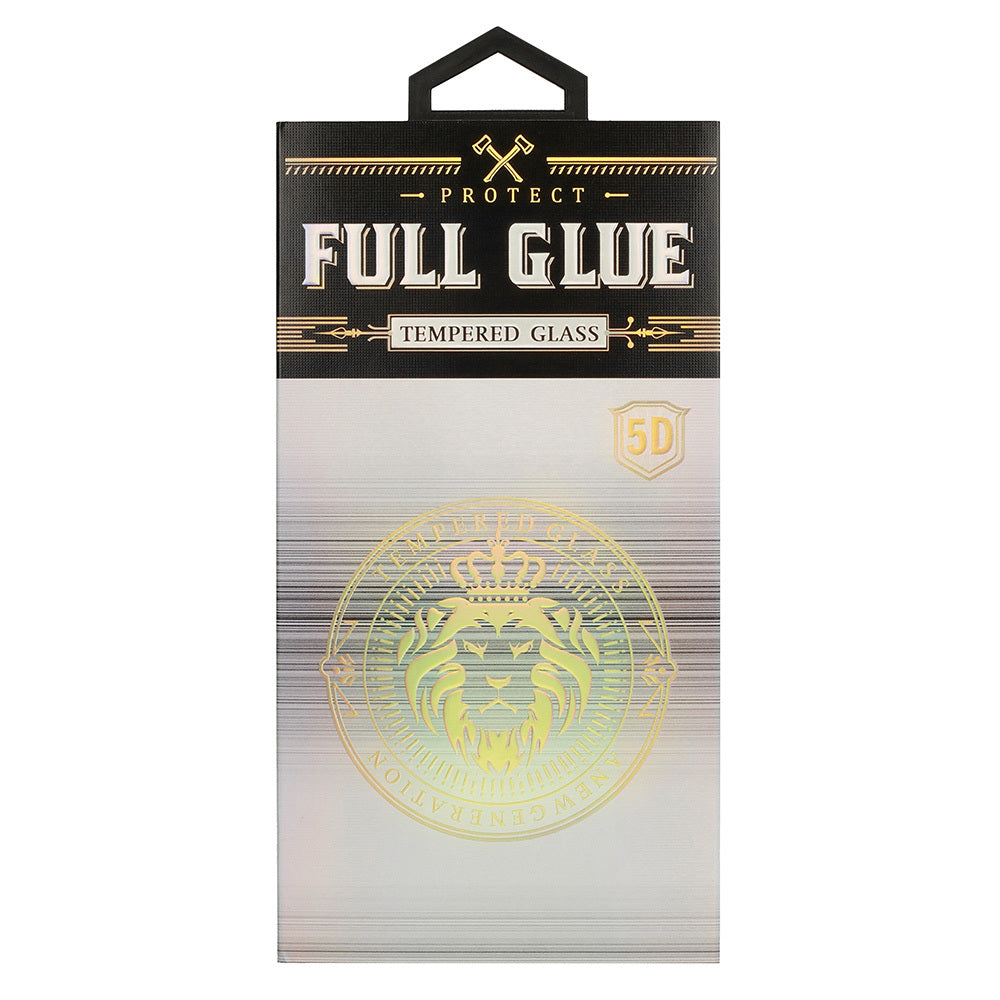 Aizsargstikls iPhone 11 PRO melns – HARD Full Glue 5D