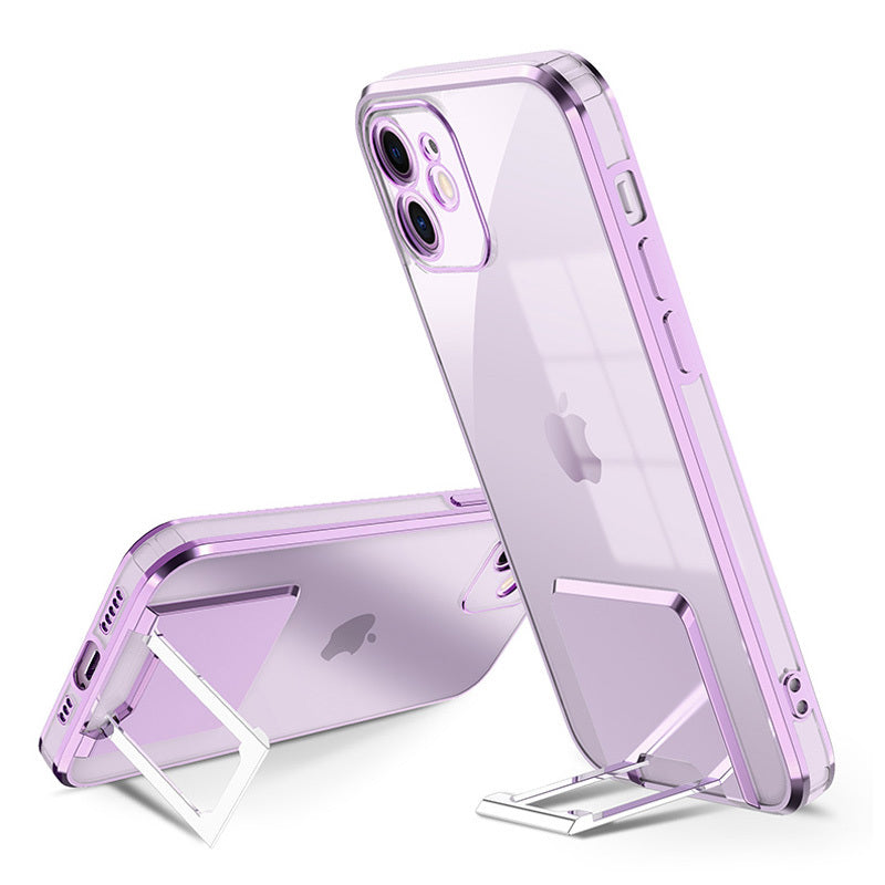Aizsargvāciņš iPhone 11 Pro Max – Tel Protect Kickstand Luxury, violets