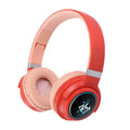 GJBY HZ-BT633 Bluetooth austiņas, sarkanas un rozā — 1