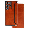 Aizsargvāciņš Samsung Galaxy S23 – Razor Leather, brūns