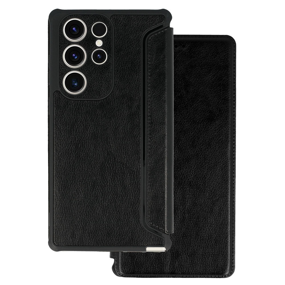 Aizsargvāciņš Xiaomi Redmi Note 11 Pro/Note 11 Pro 5G – Razor Leather, melns