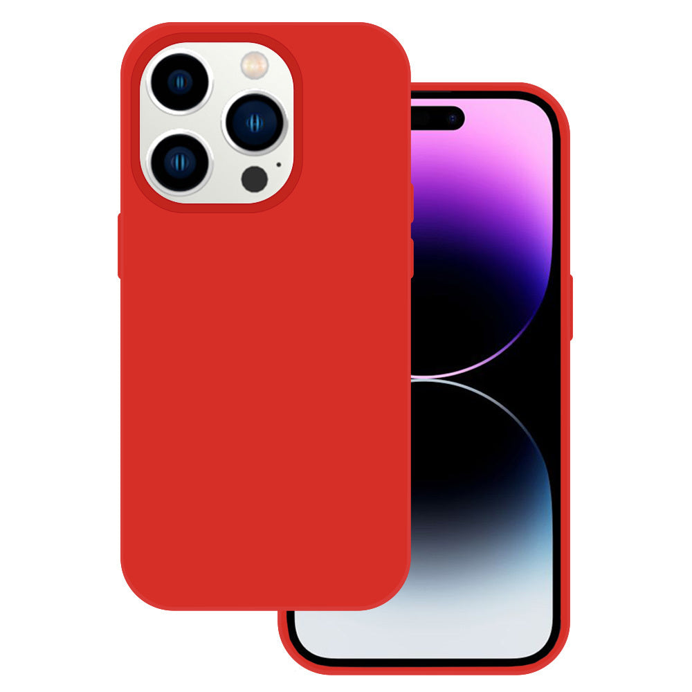 Tel Protect Silicone Premium vāciņš iPhone 15 Pro Max, sarkans — attēls 1