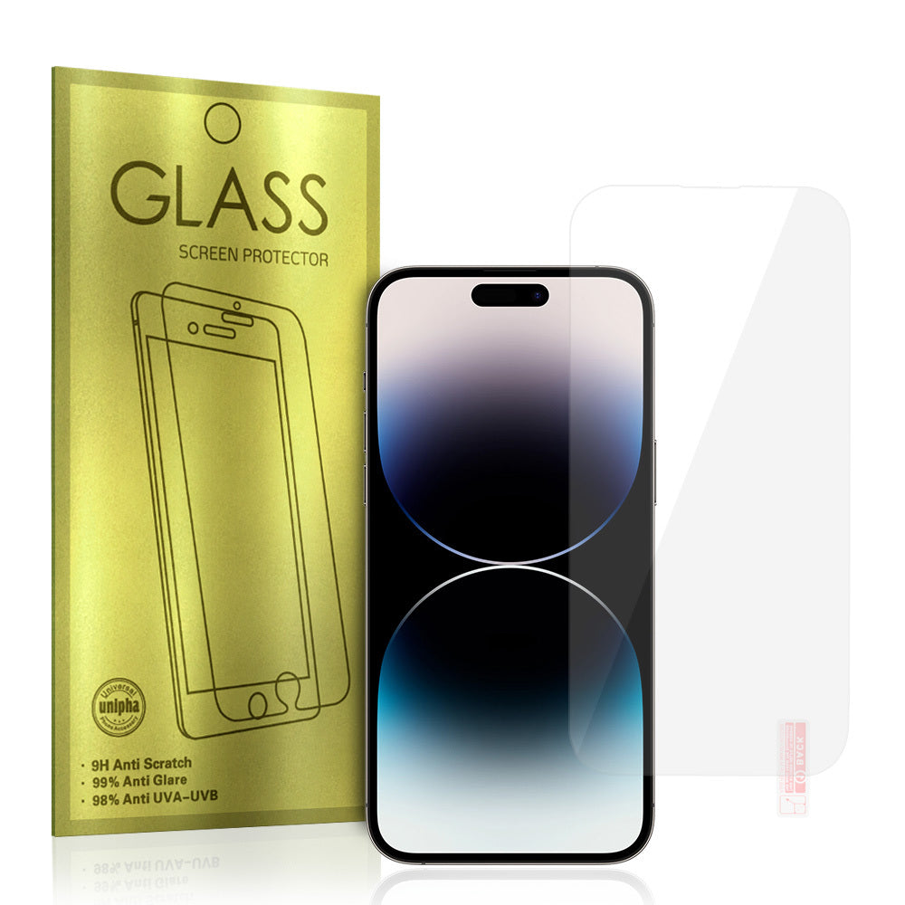 Aizsargstikls iPhone 15 PLUS/15 PRO MAX – Gold