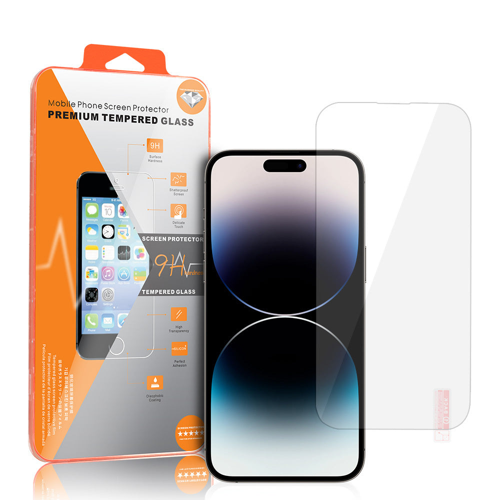 Aizsargstikls iPhone 15/15 PRO – Orange