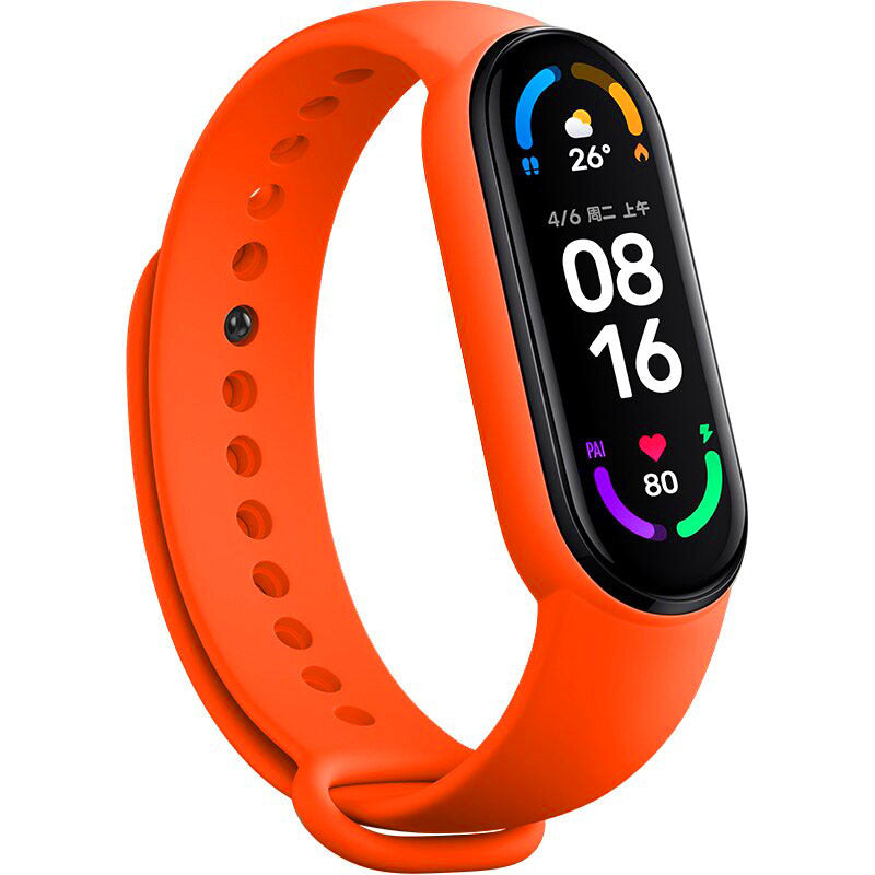 Siksniņa Xiaomi Mi Band 5 / 6 / 7, oranža
