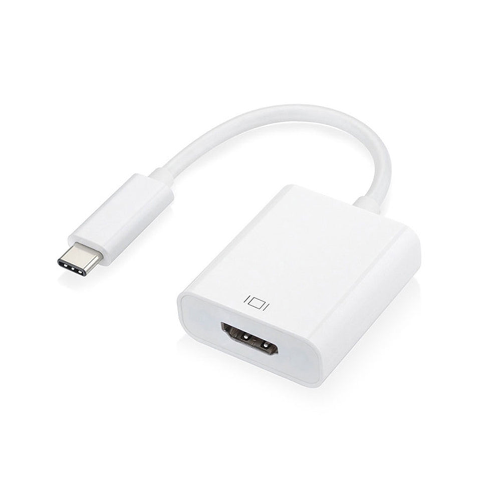 USB-C–HDMI adapteris, 4K, 0,25m, balts — 1