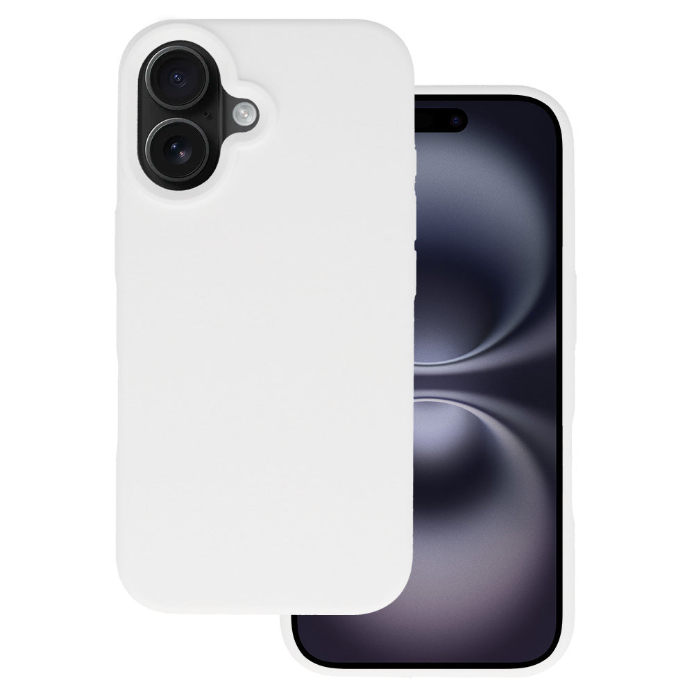 Tel Protect Silicone Premium vāciņš iPhone 16, balts — attēls 1