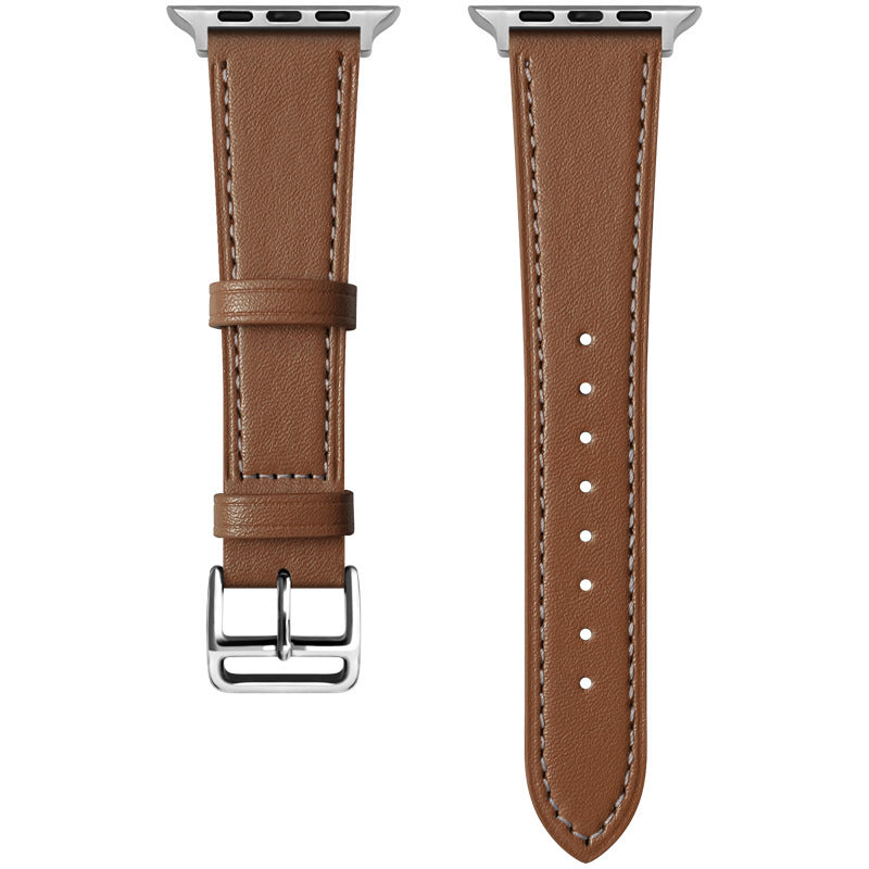 Nahkrihm Apple Watch 38/40/41 mm – pruun